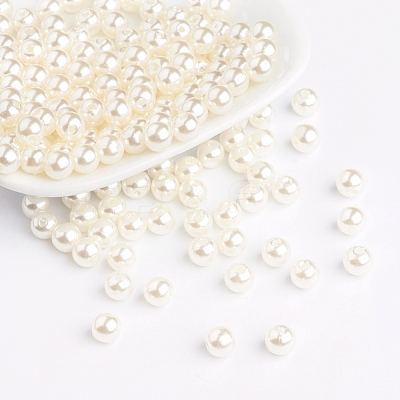 Imitation Pearl Acrylic Beads 12A-9282-1