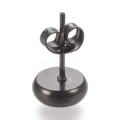 304 Stainless Steel Stud Earring Settings STAS-K202-05B-B-1