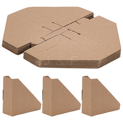 Triangle Paper Picture Frame Corner Protectors LS-FIND-WH0126-961C-1