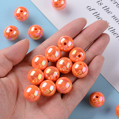 Opaque Acrylic Beads MACR-S370-D16mm-A11-1