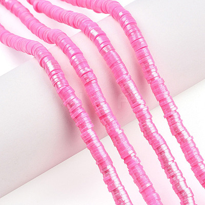 Handmade Polymer Clay Beads Strands CLAY-CJC0015-01I-1