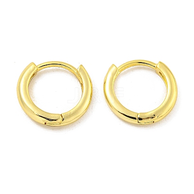 Brass Hoop Earrings EJEW-L211-08E-G-1