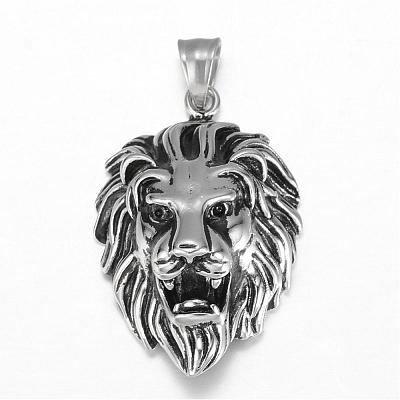 316 Surgical Stainless Steel Pendants STAS-P039-106AS-1