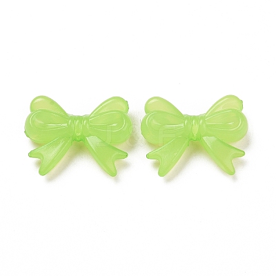 Imitation Jelly Style Acrylic Beads OACR-B002-08L-1