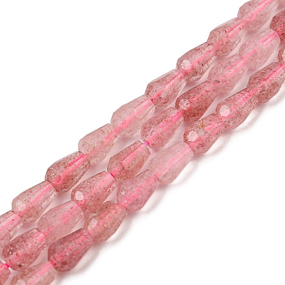 Natural Strawberry Quartz Beads Strands G-C080-B01-01-1