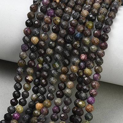 Natural Atlantisite Stichtite Beads Strands GG-CBA3921-A01-4mm-1
