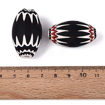 Handmade Millefiori Glass Barrel Beads LS-LA-N002-28C-1