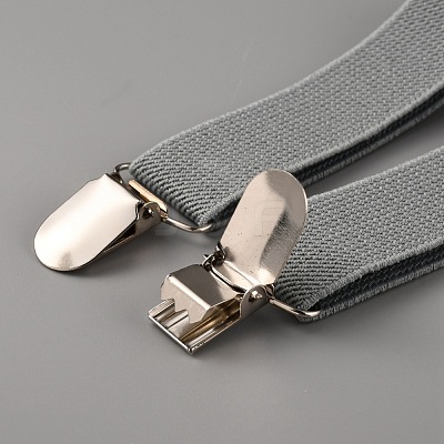 Adjustable Polyester Y-Shaped Heavy Duty Suspenders AJEW-WH0307-23F-1