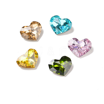 Glass Rhinestone Cabochons RGLA-J032-A-TG-1