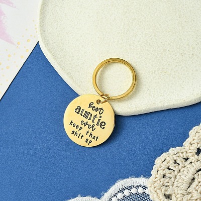 201 Stainless Steel Keychain KEYC-YW00104-03-1