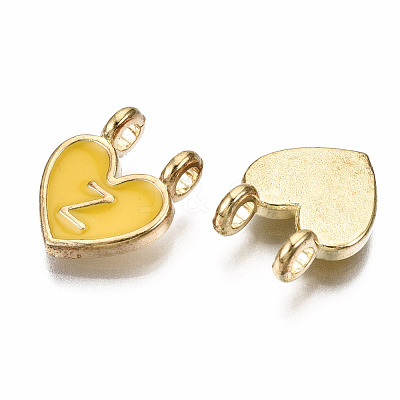 Alloy Enamel Charms ENAM-T012-02Z-RS-1