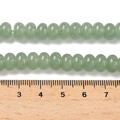 Natural Green Aventurine Stone Beads Strands G-S105-8mm-1