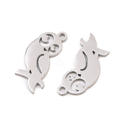304 Stainless Steel Charms STAS-E521-07P-05-1