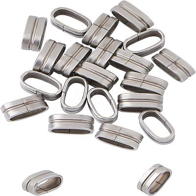 304 Stainless Steel Slide Charms STAS-UN0005-41-1