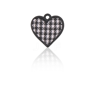 16Pcs Spary Painted Alloy Polyester Pendants FIND-SC0016-85-1