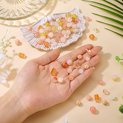 80G Transparent Glass Beads DGLA-TA0001-47K-1