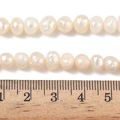 Natural Cultured Freshwater Pearl Beads Strands PEAR-RM241213-1-1