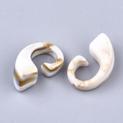 Acrylic Beads OACR-S021-11H-1