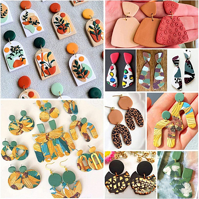 11Pcs 11 Styles PP Plastic Molds DIY-HY0002-78-1