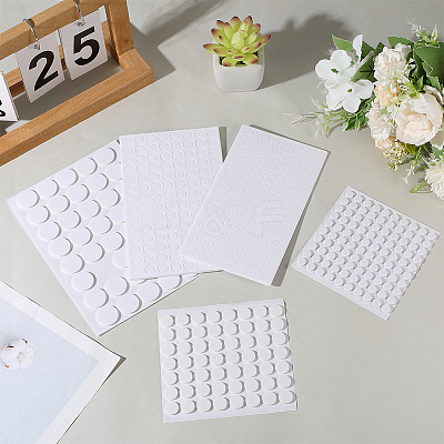 10 Sheets 5 Styles Double Sided Adhesive EVA Foam Sheets AJEW-SP0002-63B-1