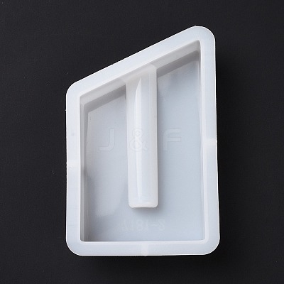 Trapezoid Display Holder Silicone Molds DIY-M045-06B-1