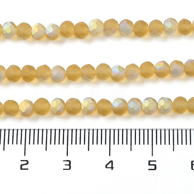 Transparent Glass Beads Strands EGLA-A044-T2mm-MB04-1