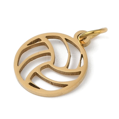 304 Stainless Steel Pendants STAS-L279-030G-1