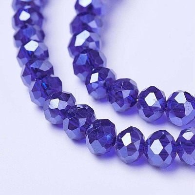 Electroplate Glass Beads Strands LS-EGLA-A034-T6mm-A11-1