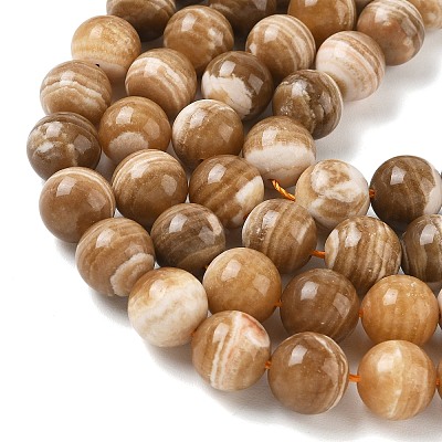 Natural Calcite Beads Strands GG-CBA23C7-A01-12mm-1