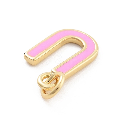 Rack Plating Brass Pendants KK-C065-02U-G-1