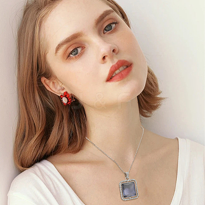 DIY Necklace Making Kits DIY-SP0006-89B-1