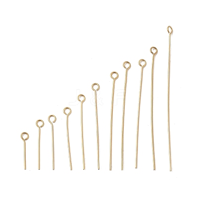 304 Stainless Steel Eye Pins STAS-K293-12G-1