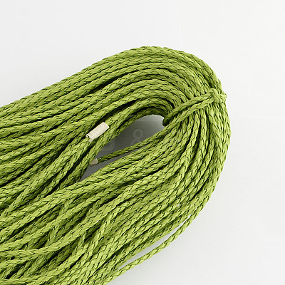 Braided Imitation Leather Cords LC-S005-013-1