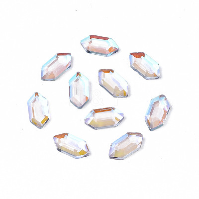 Glass Rhinestone Cabochons MRMJ-N027-018B-1