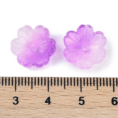 Transparent Spray Paint Glass Beads X1-GLAA-H035-04I-1