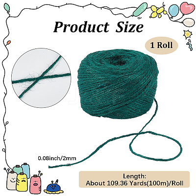 100M Jute Cord OCOR-SP0001-35B-1