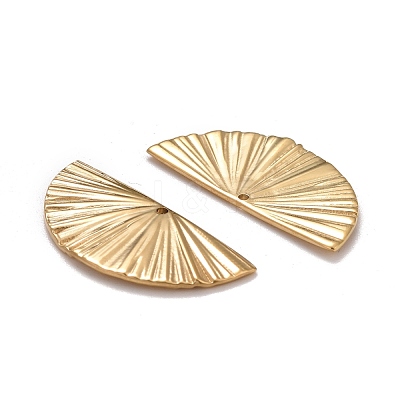 Ion Plating(IP) 304 Stainless Steel Pendants STAS-D177-03G-02-1