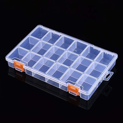 Rectangle Polypropylene(PP) Bead Storage Container CON-N014-02-1