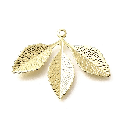 Rack Plating Brass Pendants KK-M309-15G-1