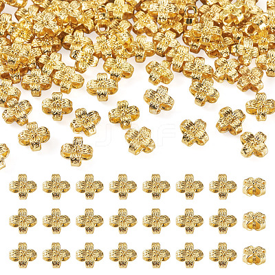 100Pcs Brass Beads KK-TA0008-91-1