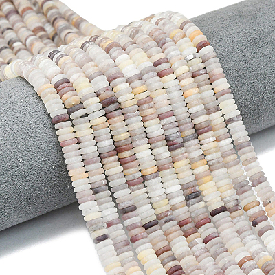 1 Strand Frosted Natural Quartz Beads Strands G-PA0001-61-1