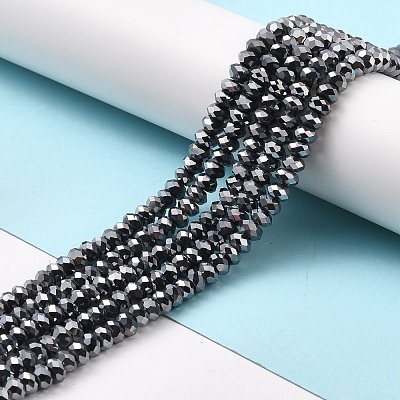Terahertz Stone Beads Strands G-D461-15-1