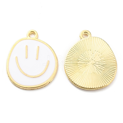 Alloy Enamel Pendants X-ENAM-D051-18G-01-1