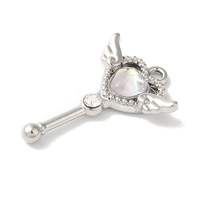 Rack Plating Alloy Pendants FIND-I039-009P-01-1