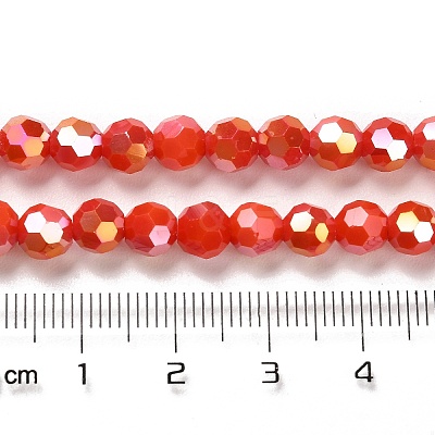 Opaque Glass Beads Stands EGLA-A035-P6mm-B03-1