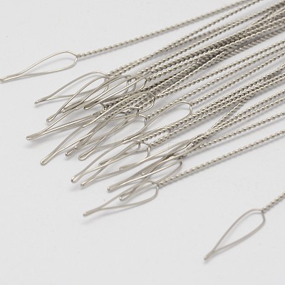 Tarnish Resistant Stainless Steel Knitting Needles TOOL-N004-02B-1