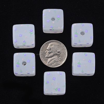 Printed Acrylic Beads MACR-S374-11C-05-1