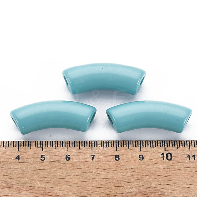 Opaque Acrylic Beads MACR-S372-001B-13-4714-1