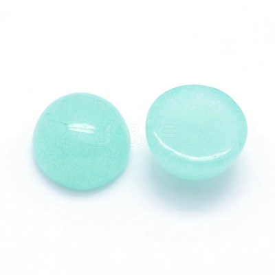 Natural Amazonite Cabochons G-P393-R27-12MM-1
