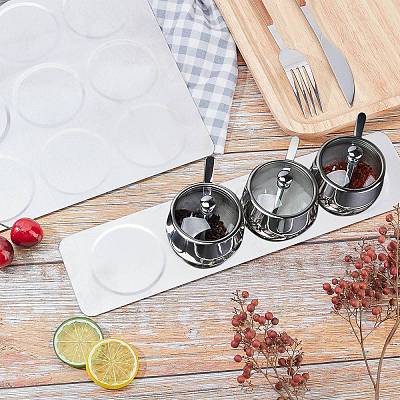 4 Sets 2 Style 430 Stainless Steel Base FIND-CA0003-42-1